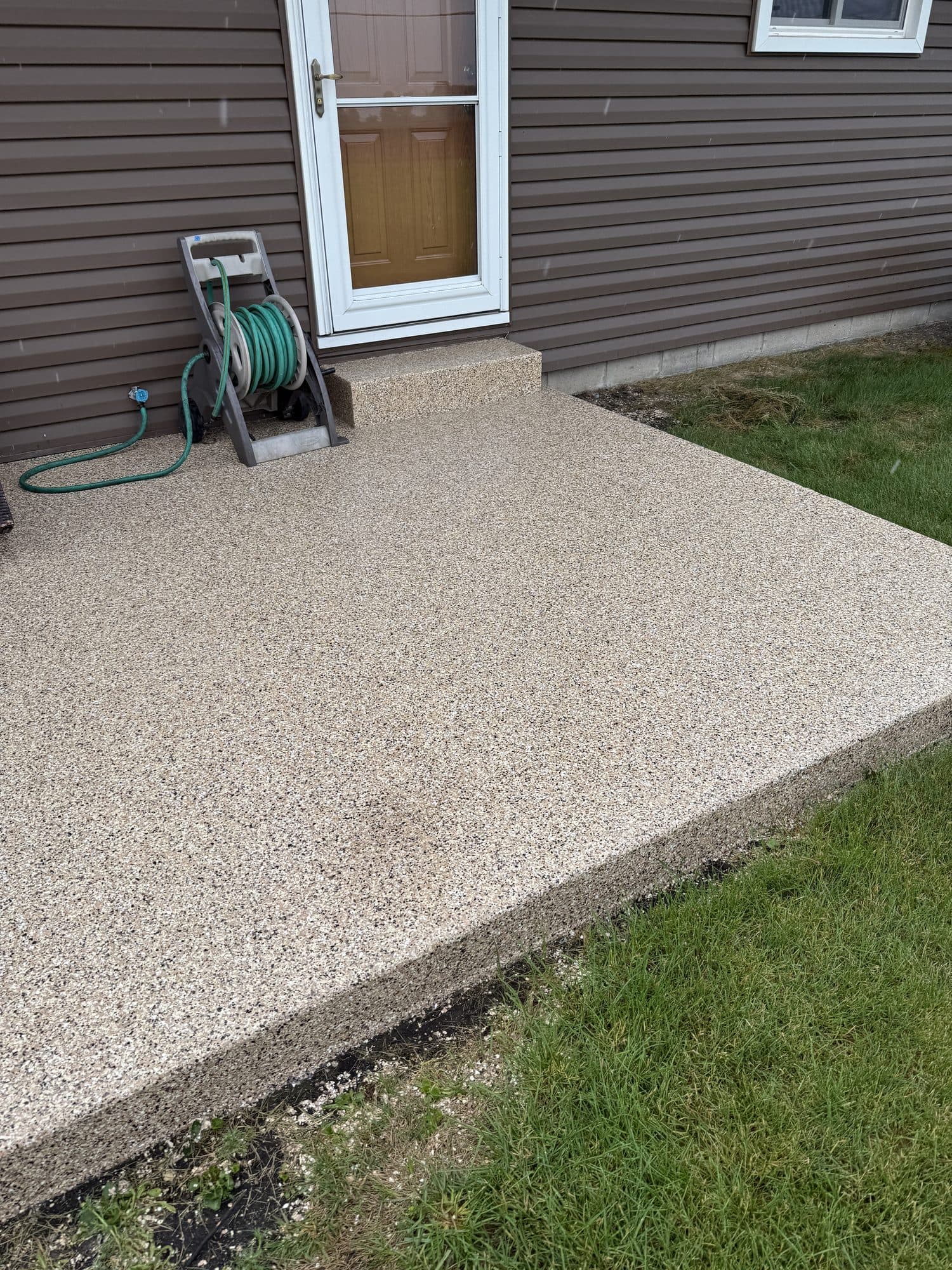 David's Sedona Patio Coating in Lincoln, IL