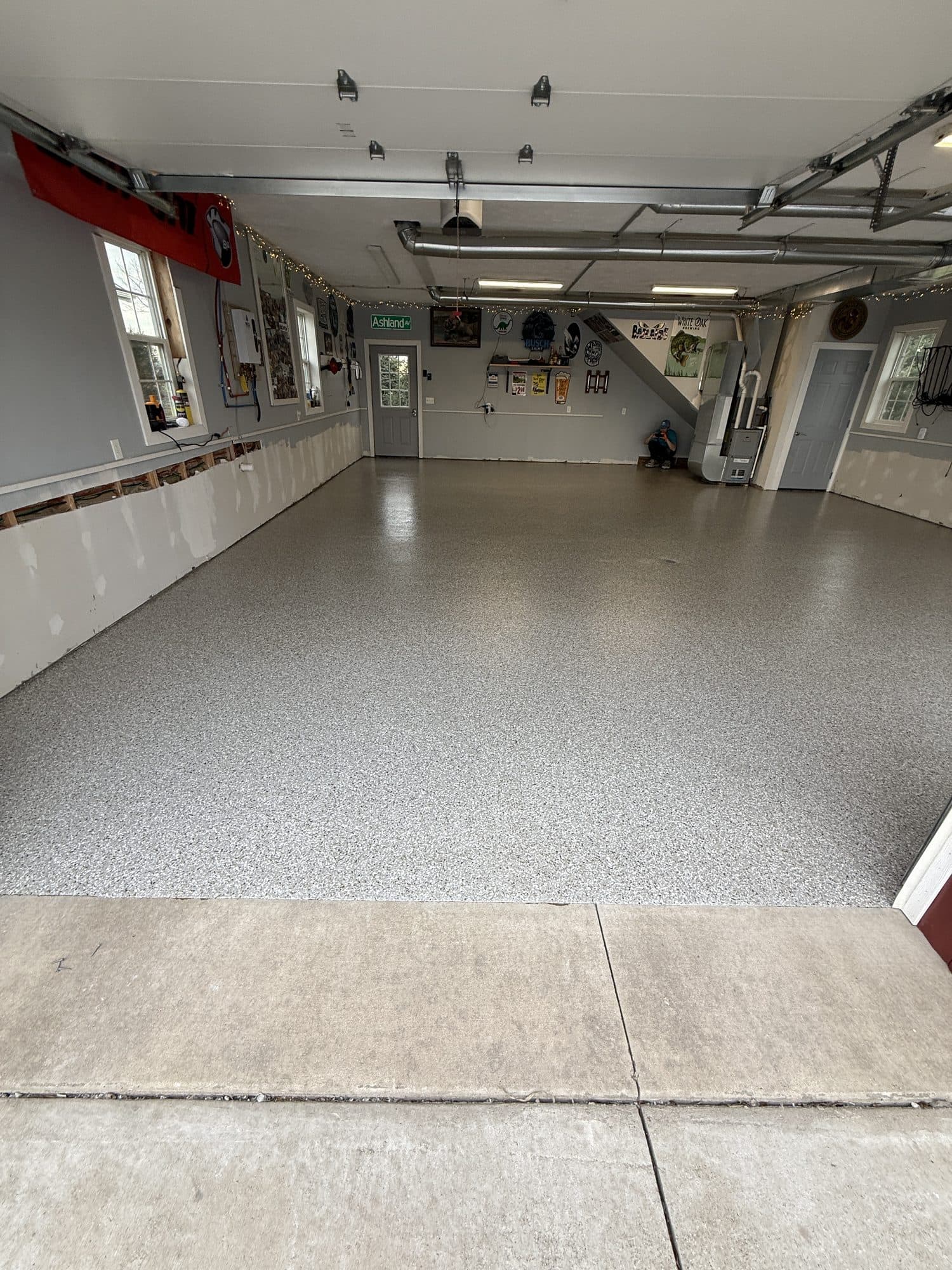 Tiffany's Creekbed Garage Floor Coating