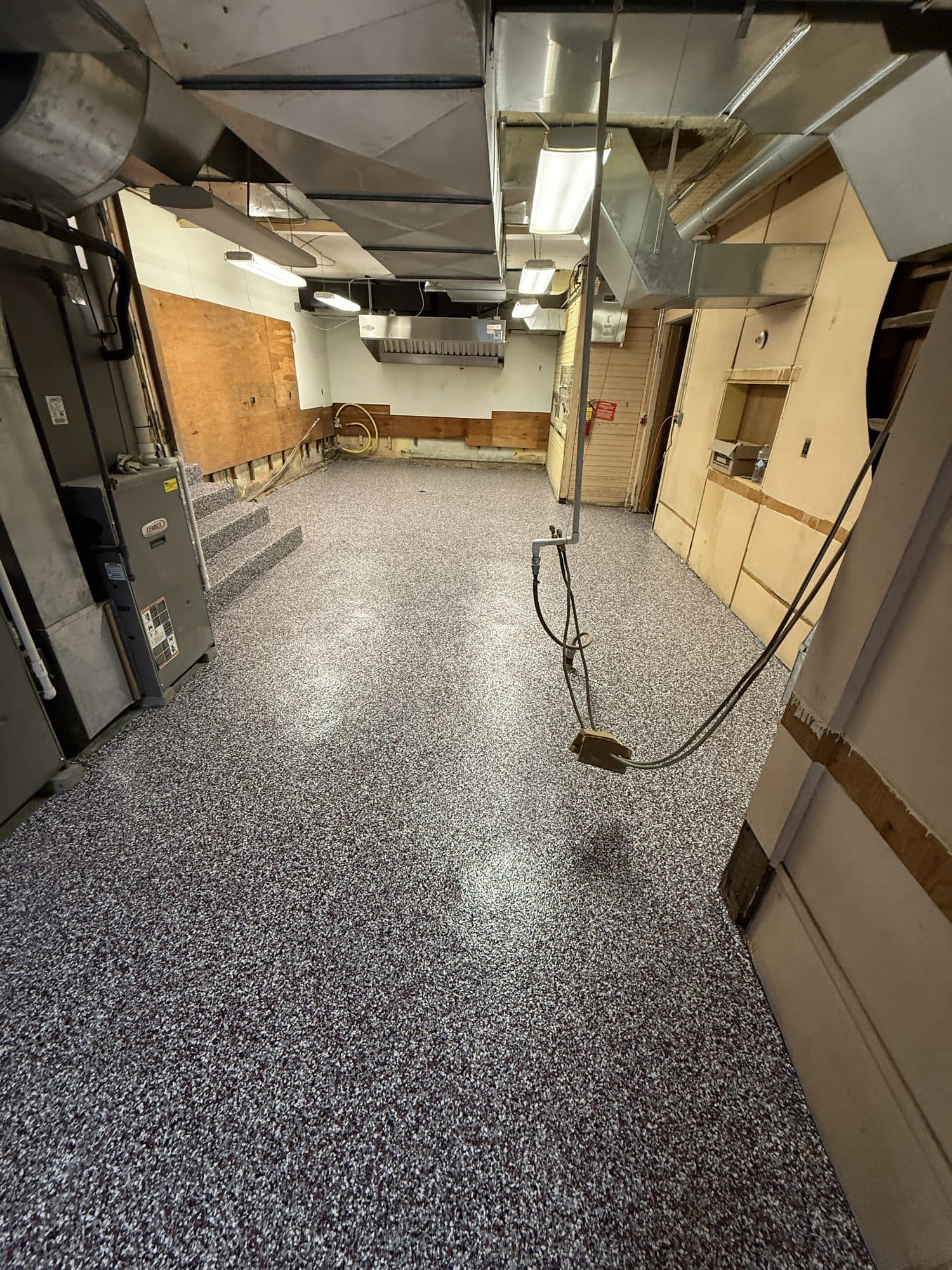 Sacred Heart Lighthouse Basement Floor Coating