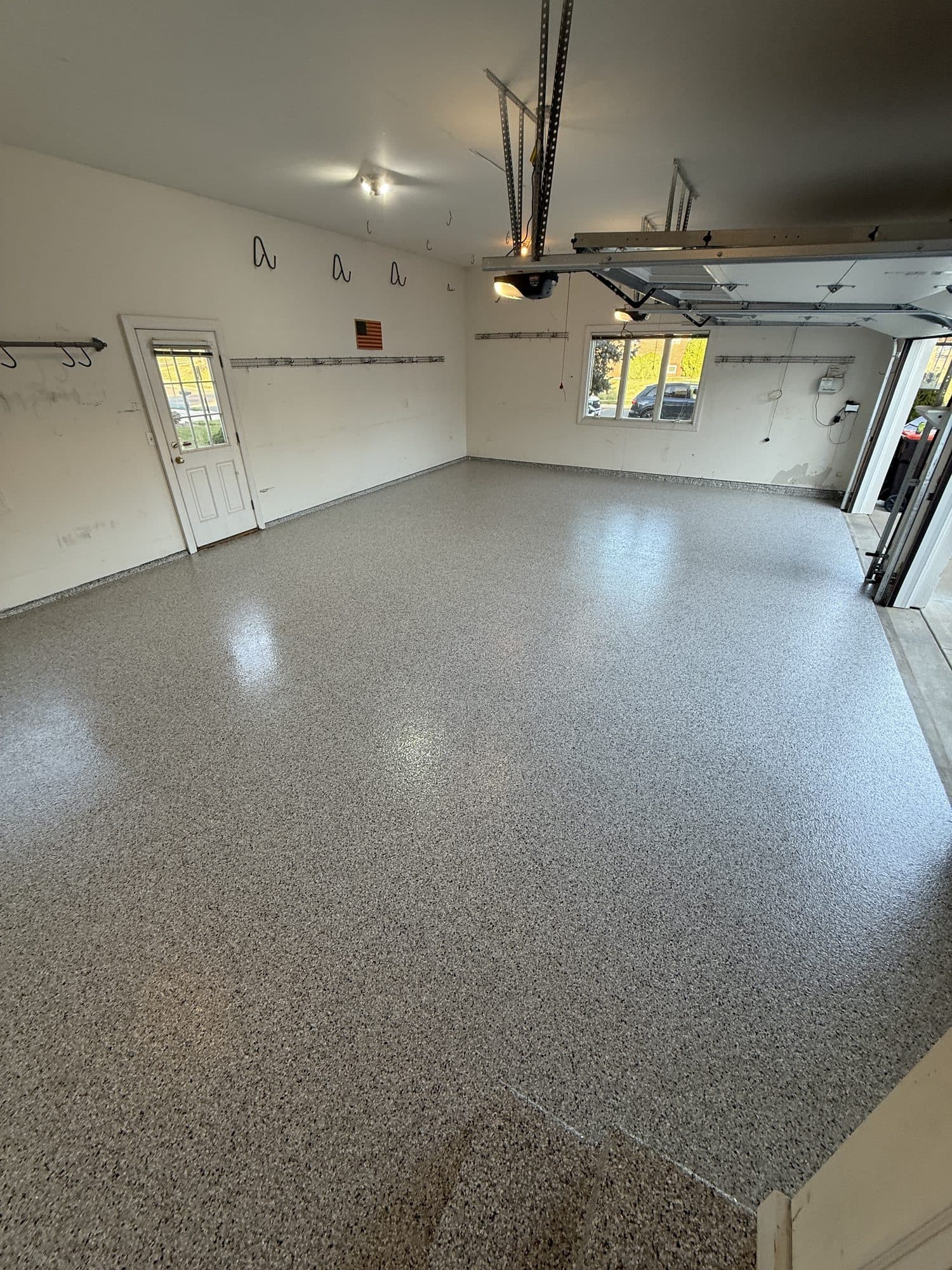 Kent & Julie's Coyote Garage Floor Coating in Peoria, IL