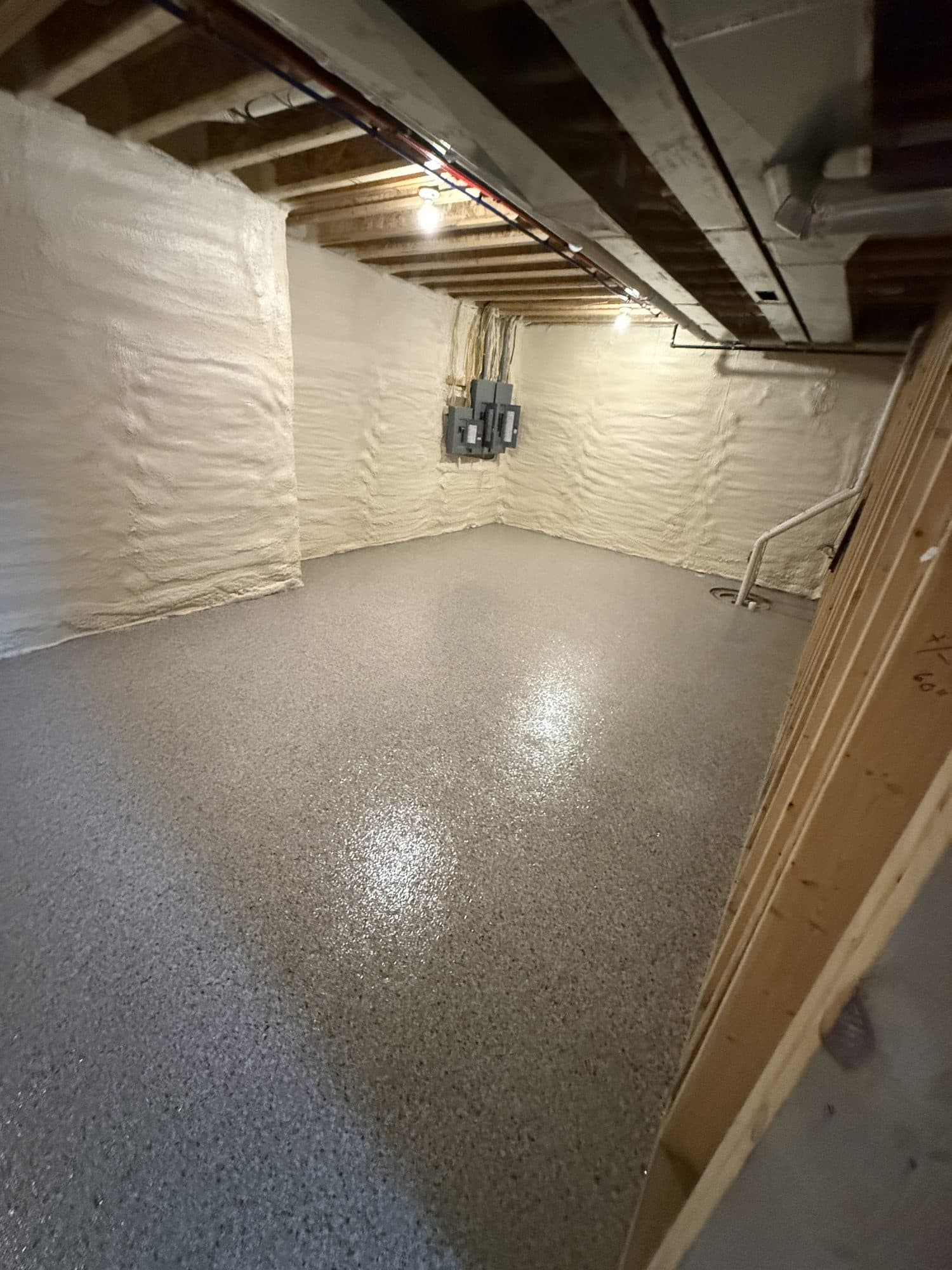 Mark's Creekbed Basement Floor Coating