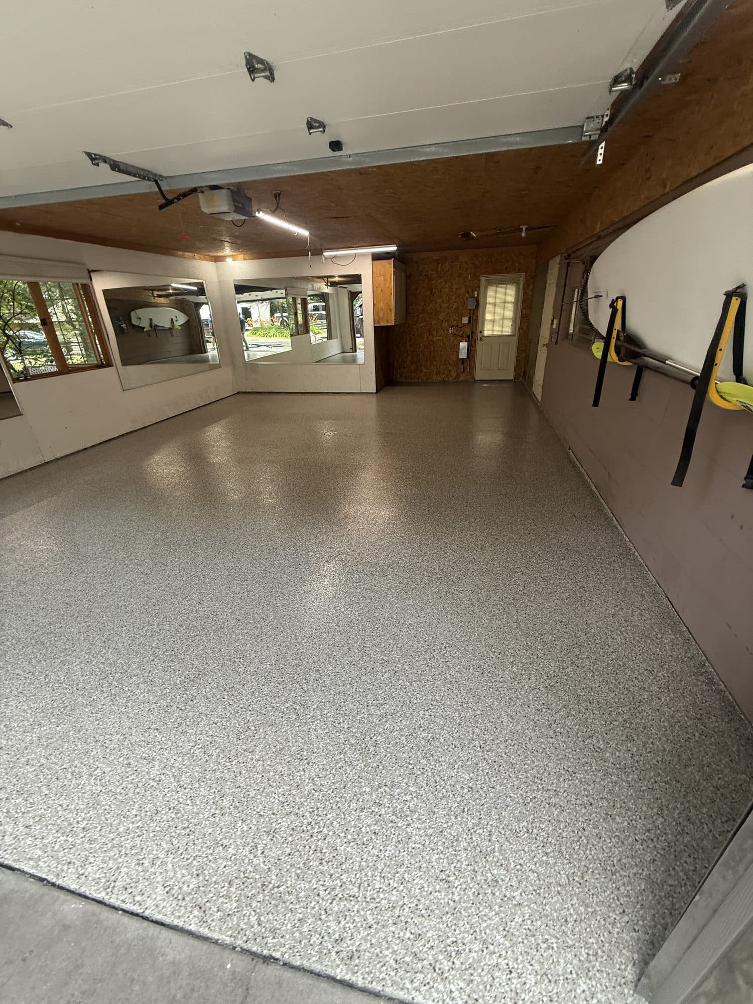 Travis's Creekbed Garage Floor Coating