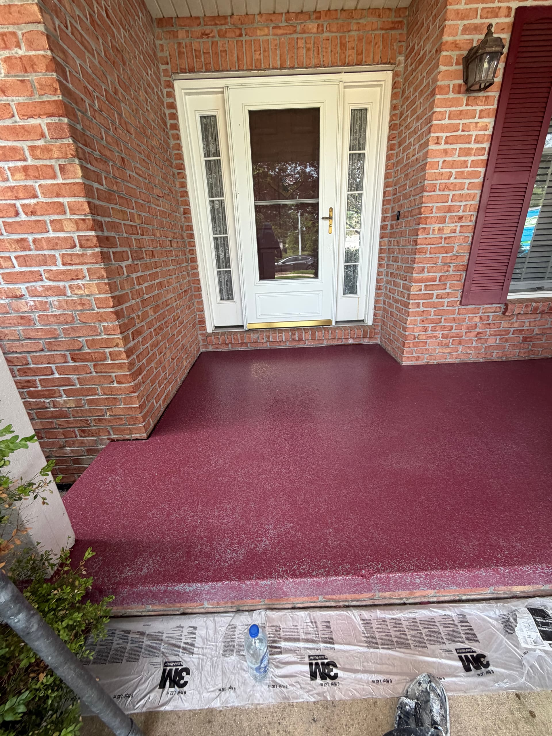 Charles's Porch Floor Coating in Bloomington, IL