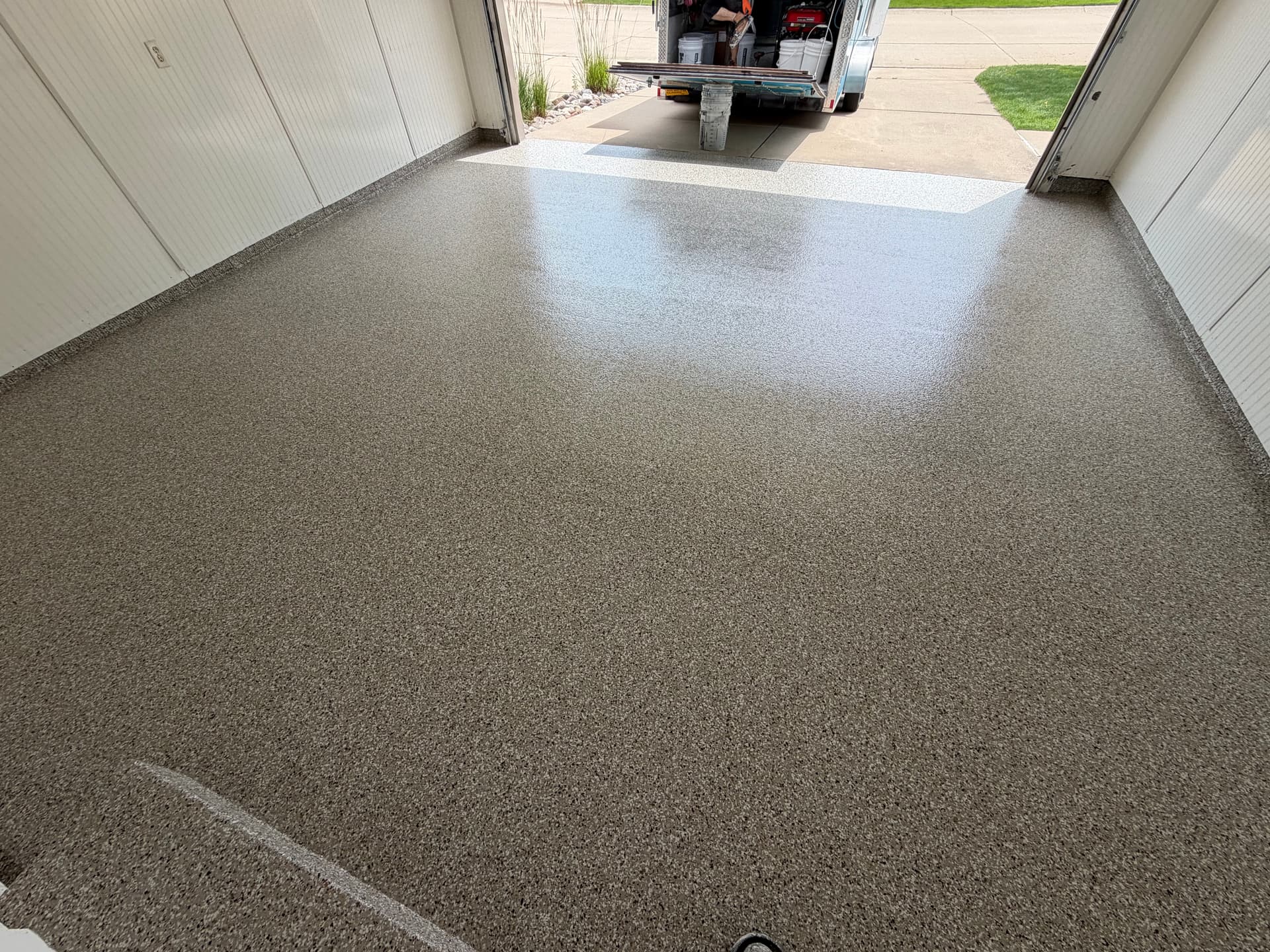 Steve's Garage Floor Coating in Bloomington, IL