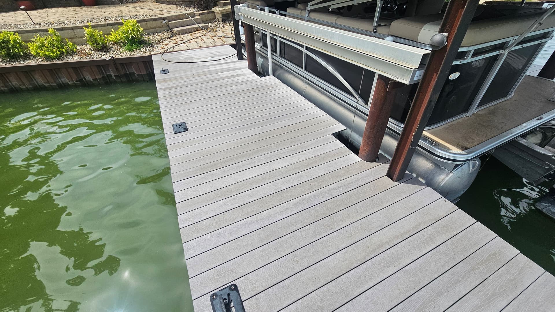 Gary's Composite Dock Deck Cleaning